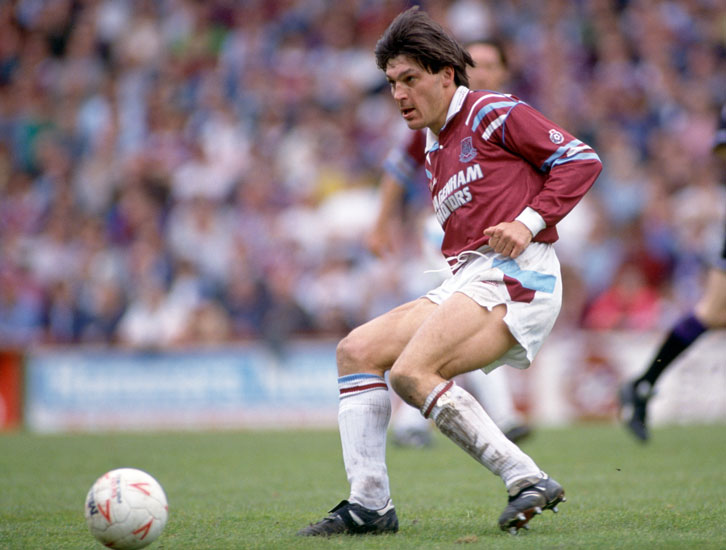 Trevor Morley in action