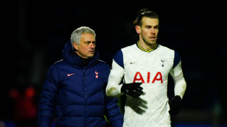 Jose Mourinho and Gareth Bale