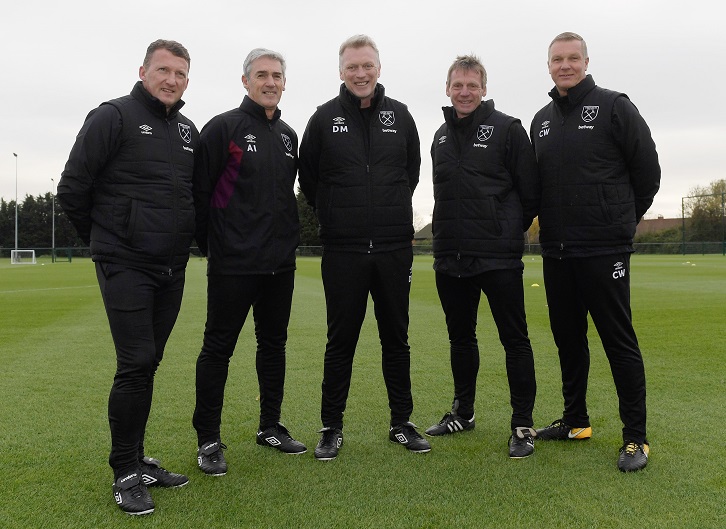 David Moyes and his backroom staff