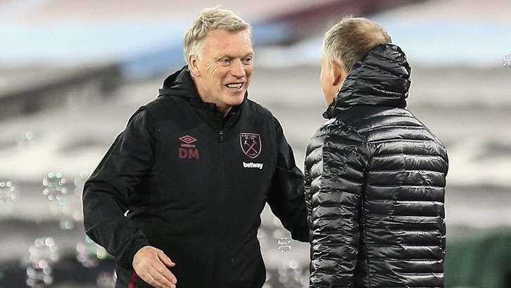 David Moyes and Chris Wilder