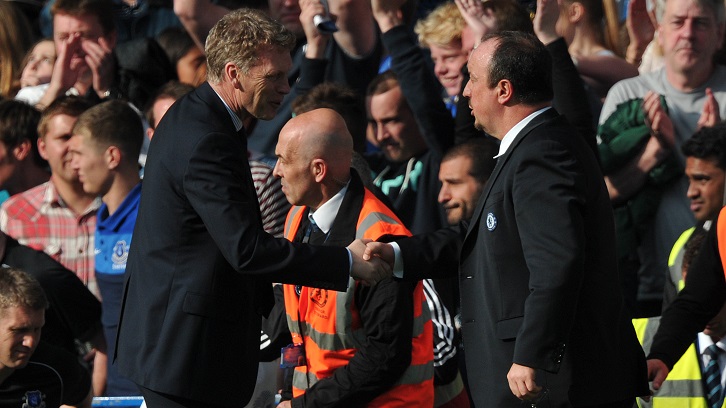 David Moyes and Rafael Benitez