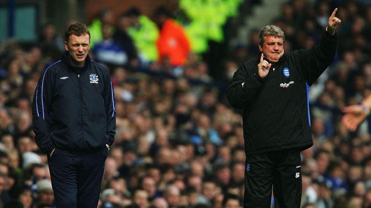 David Moyes and Steve Bruce