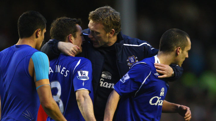 David Moyes led Everton to five top-six Premier League finishes and an FA Cup final