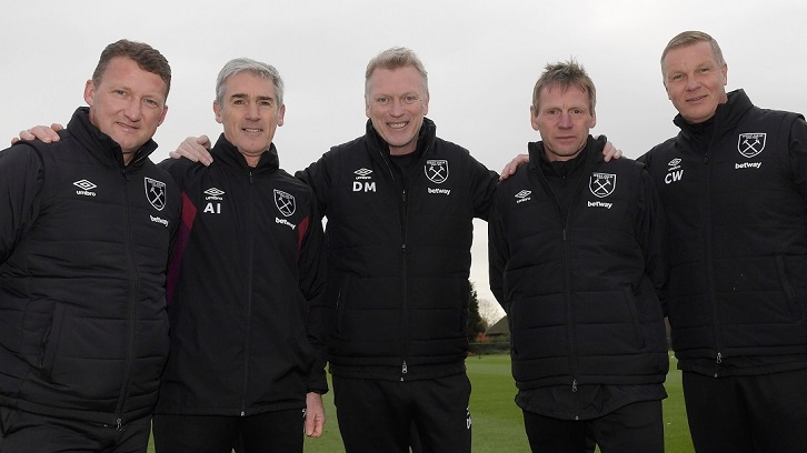 David Moyes and his backroom staff