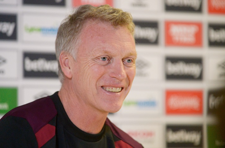 David Moyes speaks to the media