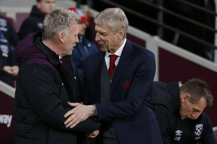 David Moyes and Arsene Wenger