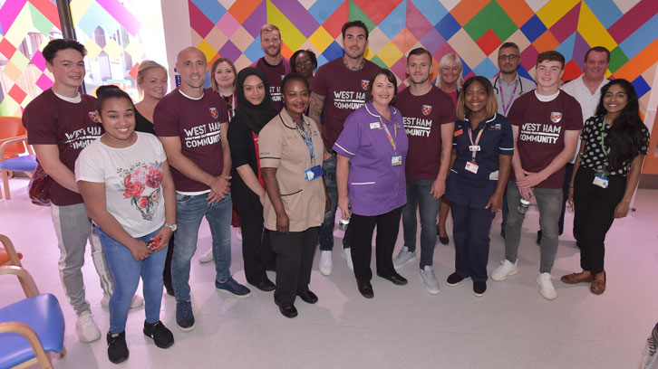 West Ham United make new pledge to support East London NHS trusts