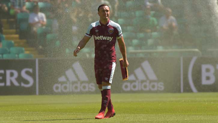 Mark Noble led West Ham United to victory at Celtic Park