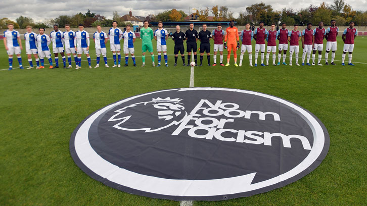 U23s support No Room for Racism