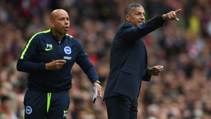 Paul worked with Chris Hughton at Brighton &amp; Hove Albion