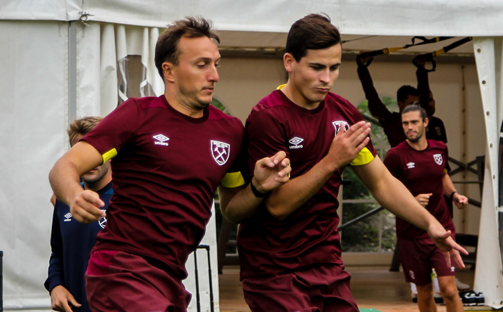 Mark Noble says youngsters like Josh Cullen have a chance to make their mark in Switzerland