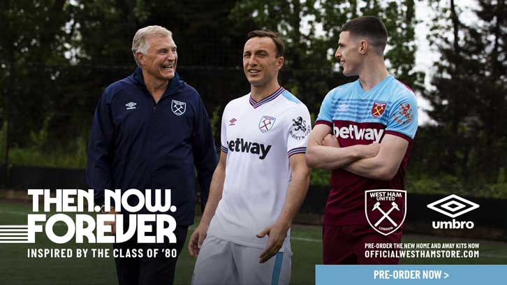 West ham new kit sales 2019