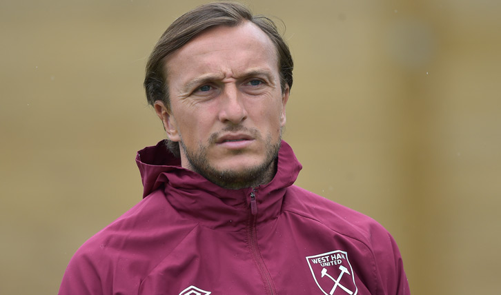 Mark Noble in training for West Ham United