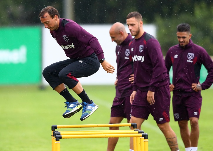 Mark Noble and Marko Arnautovic