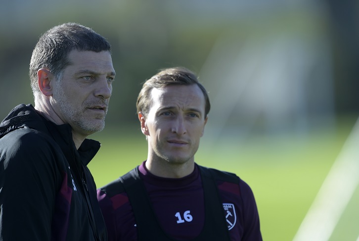 Mark Noble and Slaven Bilic