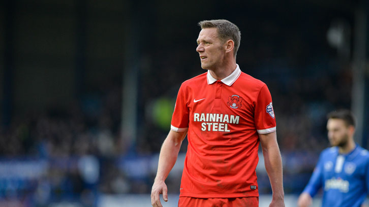 Kevin Nolan in Leyton Orient colours