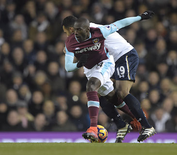 Obiang in action at White Hart Lane