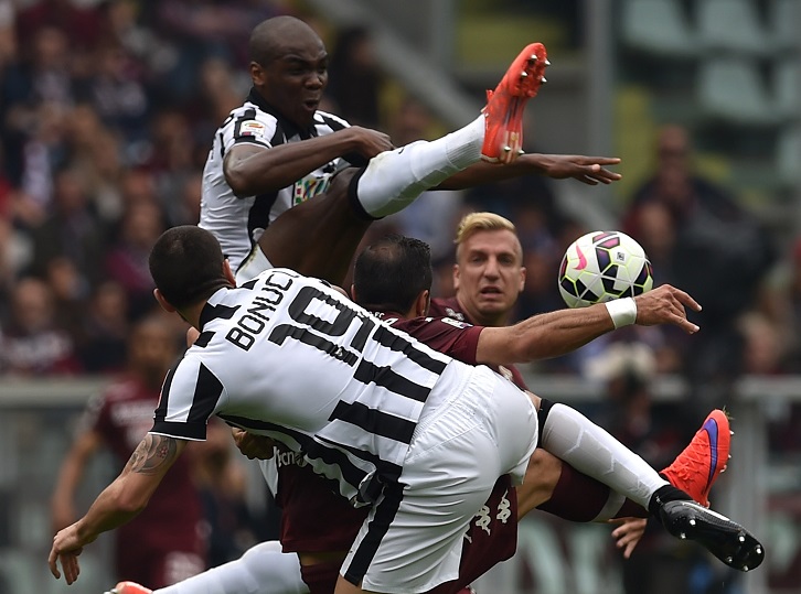 Angelo Ogbonna in action for Juventus