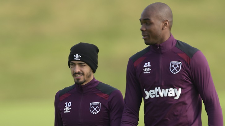 Manuel Lanzini and Angelo Ogbonna