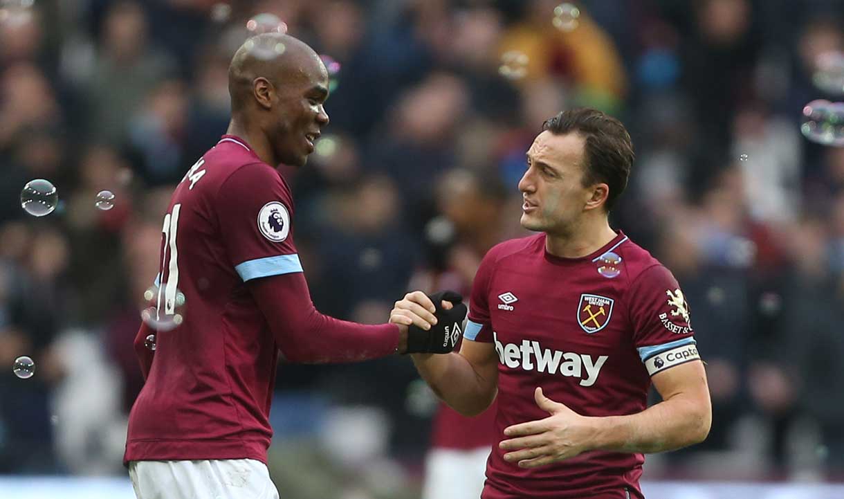 Angelo Ogbonna and Mark Noble