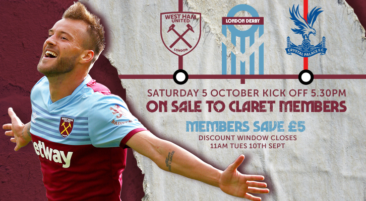 Crystal Palace Claret Members promo