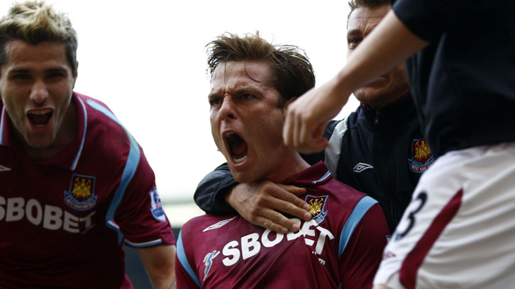 Scott Parker won three Hammer of the Year awards in succession between 2009-11