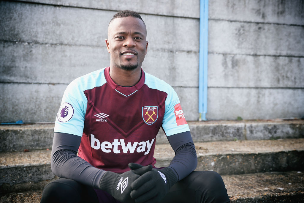 Patrice Evra West Ham