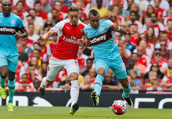 Dimitri Payet kicked-off his West Ham United career in style in 2015