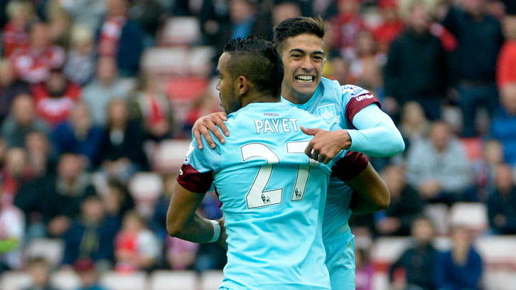 Manuel Lanzini struck up a devastating partnership with Dimitri Payet two seasons ago