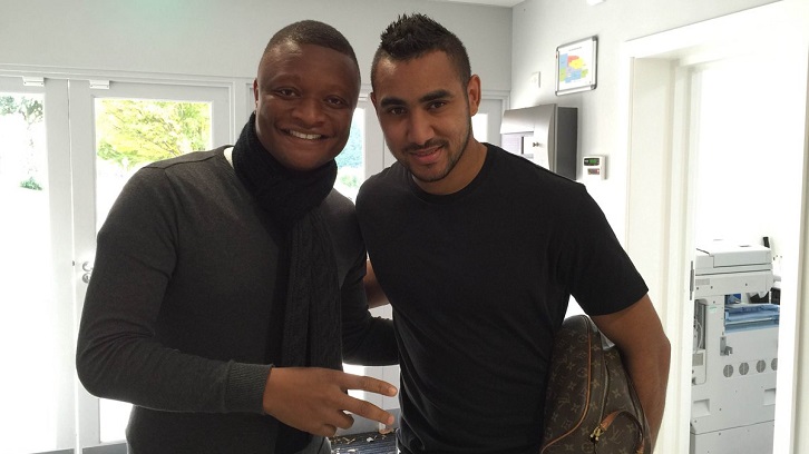 Rahman Osman with Dimitri Payet