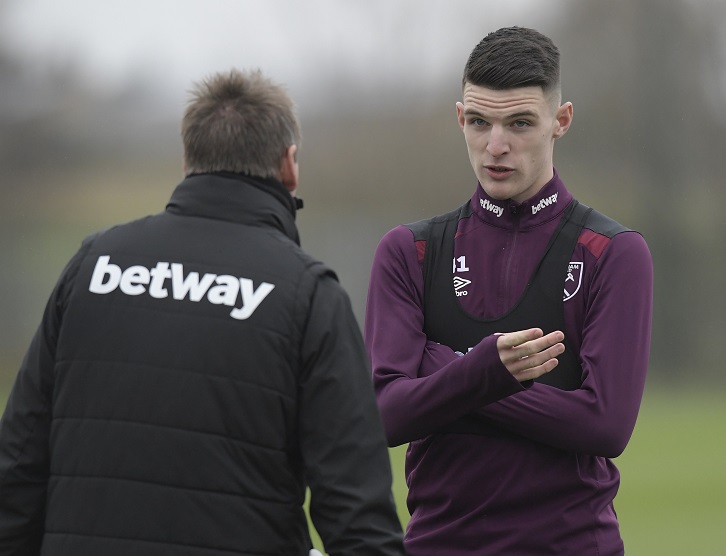 Stuart Pearce is looking forward to spending more time working with young players like Declan Rice