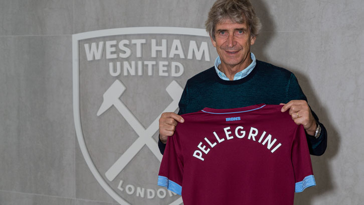 Manuel Pellegrini is West Ham United's new manager