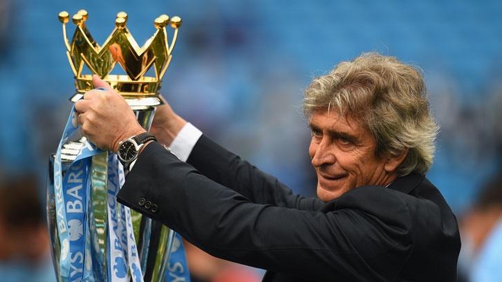 Manuel Pellegrini lifted the Premier League title with Manchester City in 2014