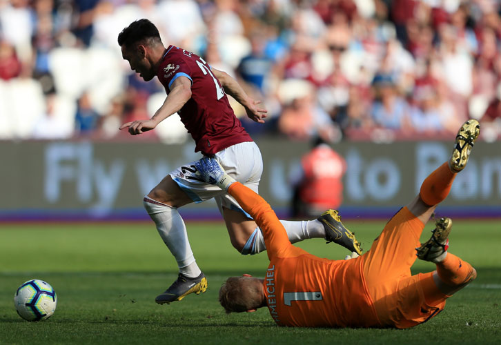 Lucas Perez had a second 'goal' wrongly disallowed for offside