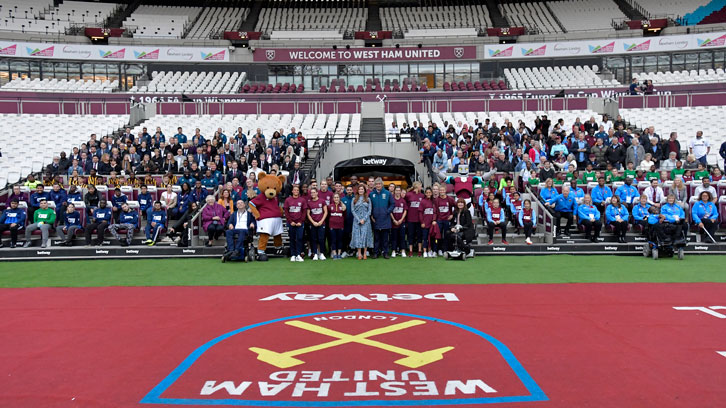 The Players' Project was launched at London Stadium in November