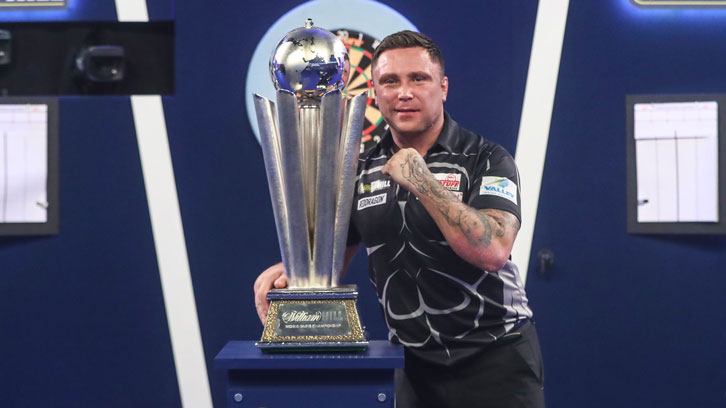 Former rugby player Gerwyn Price is the new PDC World Darts champion