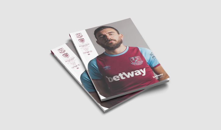 Official Programme for West Ham v Hull on sale now!