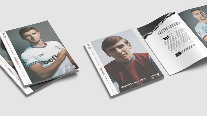 West Ham United to publish Official Programme