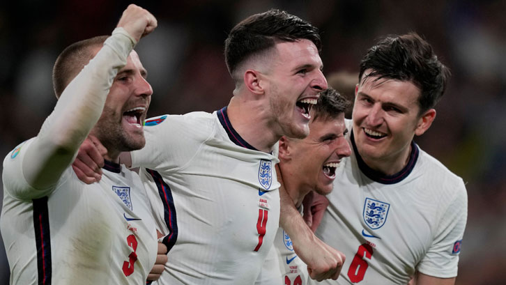 Declan Rice helped England reach the final of UEFA Euro 2020