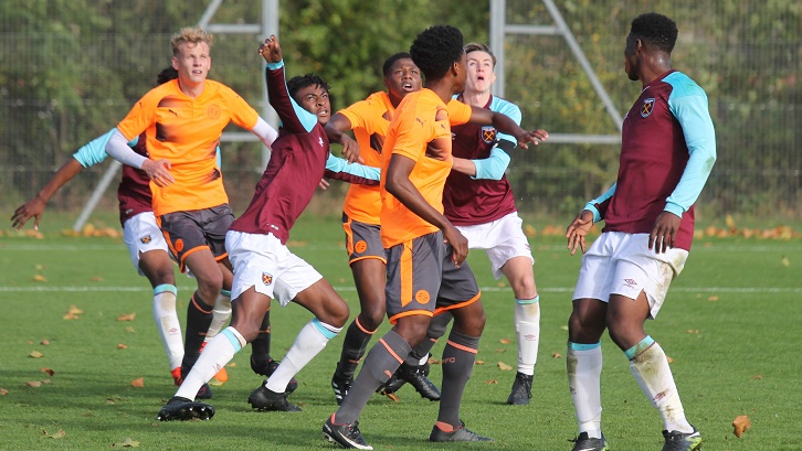 The U18s defended strongly in a 1-0 win over Reading