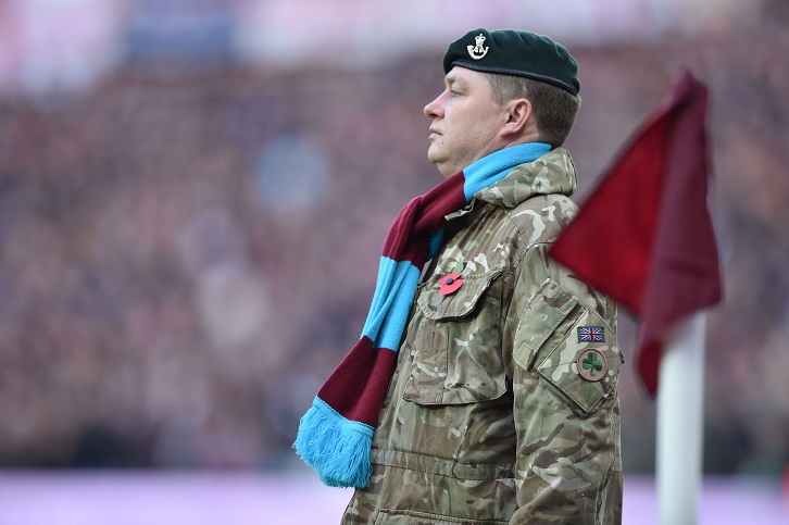 West Ham invite fans to pay tribute this Remembrance Day