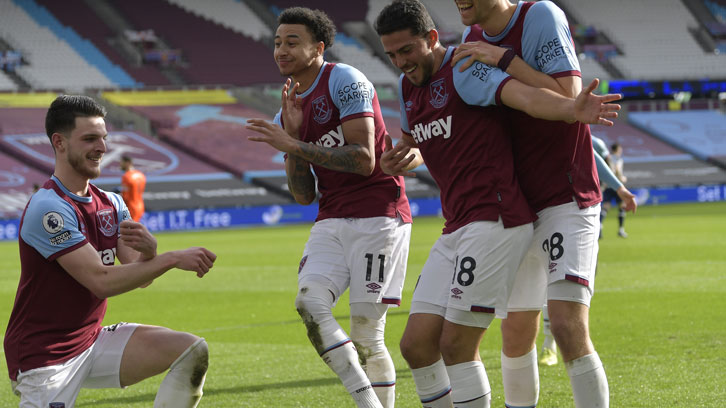 Declan Rice drumming!