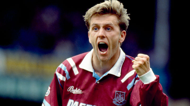 Mark Robson in West Ham colours