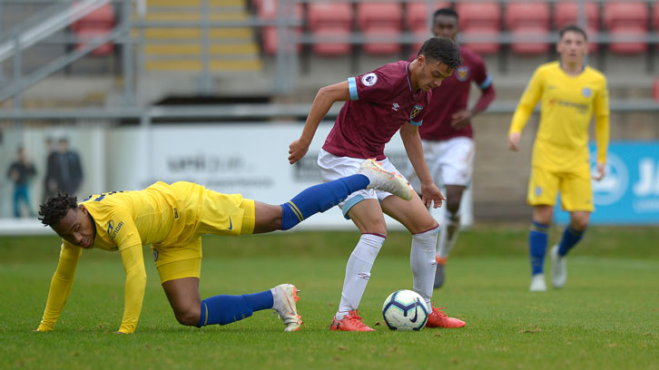 Bernardo Rosa, 17, earned praise for his performance from Liam Manning