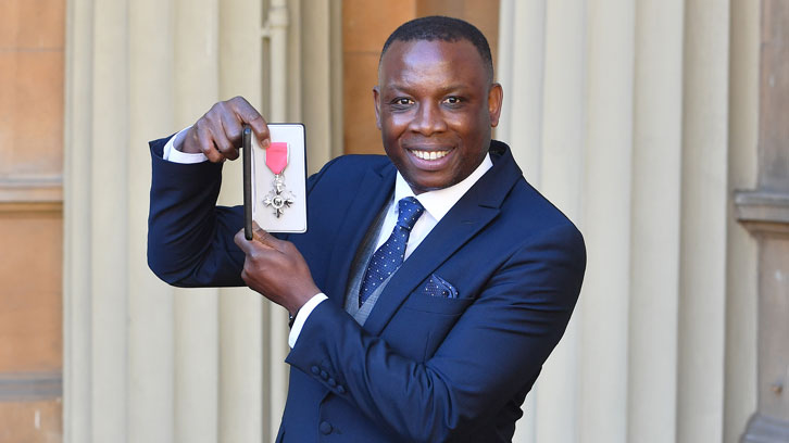 Leroy Rosenior was made an MBE in 2018