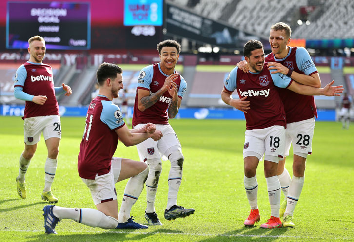 Declan Rice, Jesse Lingard and Pablo Fornals got the band together against Spurs!