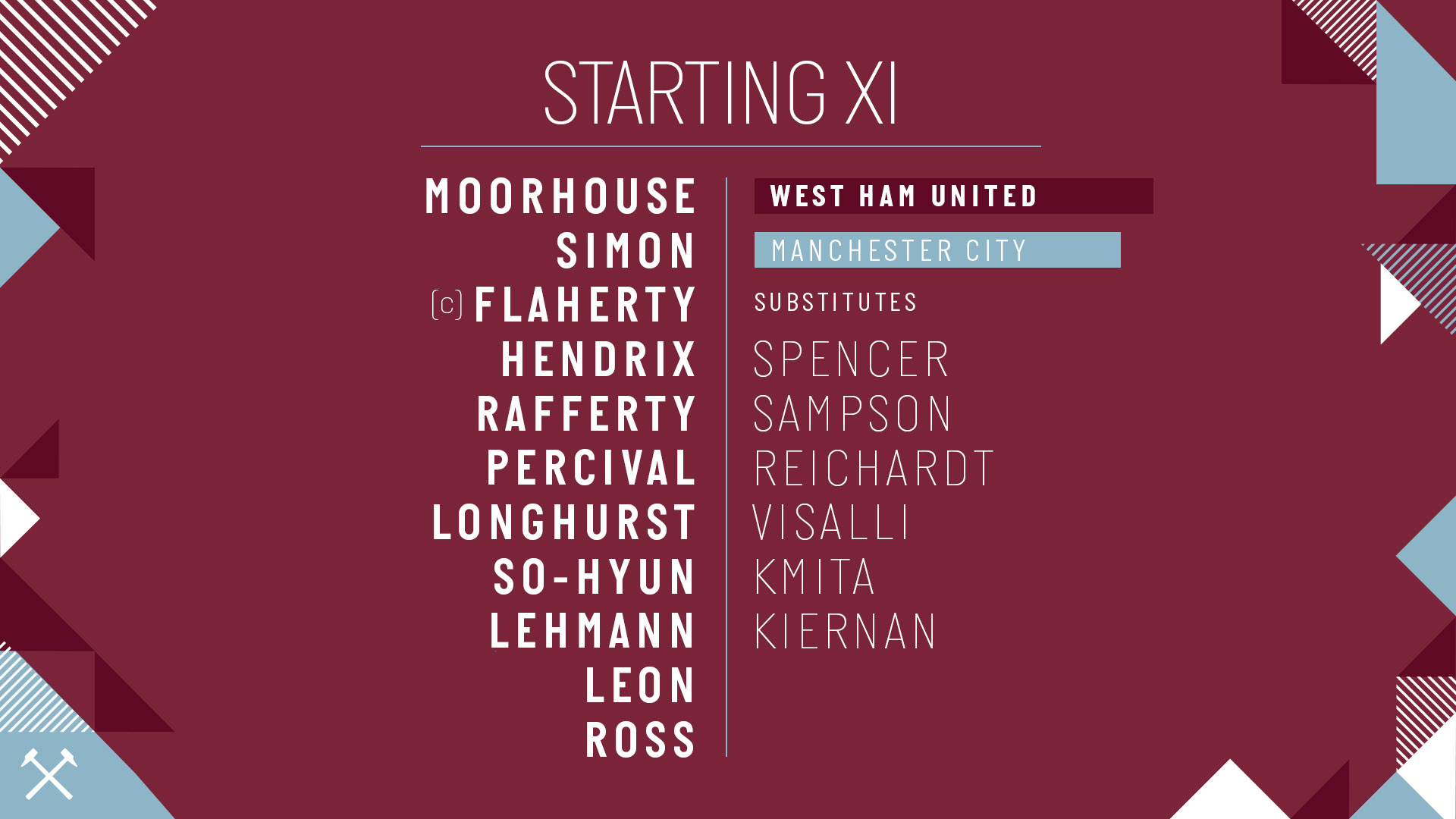 Starting XI