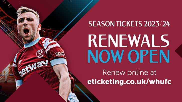 Season Ticket Renewals