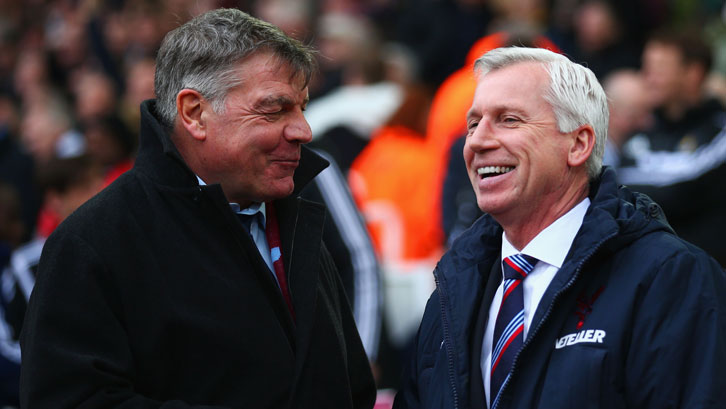 Sam Allardyce and Alan Pardew