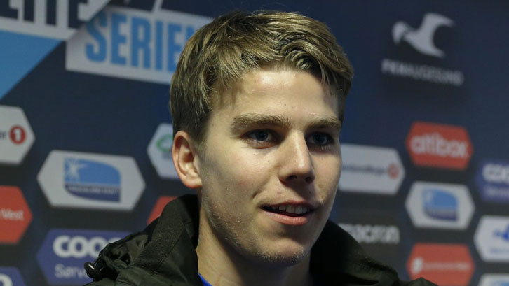 Martin Samuelsen scored his first goal for Haugesund on Sunday